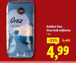 Lidl Golden Sun Orez bob mijlociu Ofertă