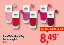 Lidl Cien Valentine's Day Lac de unghii Ofertă