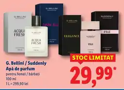 Lidl G. Bellini/Suddenly Apă de parfum Ofertă