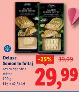 Lidl Deluxe Somon în foitaj Ofertă