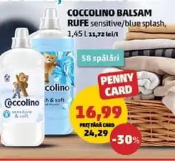Penny COCCOLINO BALSAM RUFE sensitive/blue splash Ofertă