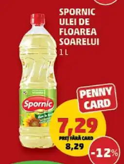 Penny Spornic Ulei de Floarea-Soarelui, 1L Ofertă
