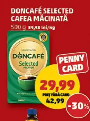 Penny DONCAFÉ SELECTED CAFEA MĂCINATĂ Ofertă