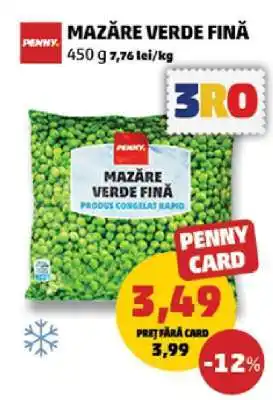 Penny MAZĂRE VERDE FINĂ Ofertă