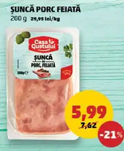 Penny Șuncă Porc Feliată Ofertă