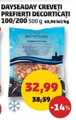 Penny Dayseaday Creveți Prefierți Decorticați Ofertă