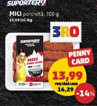 Penny MICI porc-vită, 700 g Ofertă