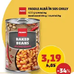 Penny Fasole albă în sos chilly Ofertă