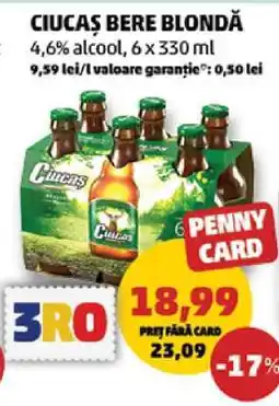 Penny CIUCAŞ Bere blondă Ofertă