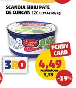 Penny SCANDIA SIBIU PATE DE CURCAN Ofertă