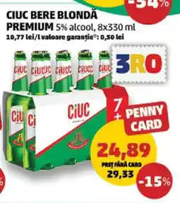 Penny CIUC BERE BLONDĂ PREMIUM Ofertă