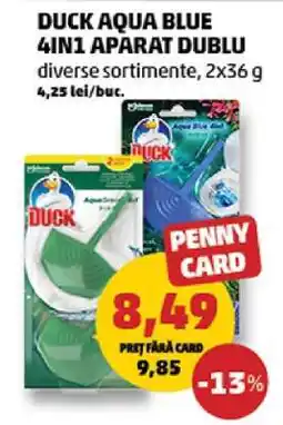 Penny DUCK AQUA BLUE 4IN1 APARAT DUBLU Ofertă