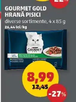Penny GOURMET GOLD HRANĂ PISICI Ofertă