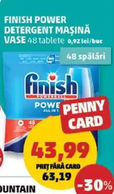 Penny FINISH POWER DETERGENT MAȘINĂ VASE Ofertă