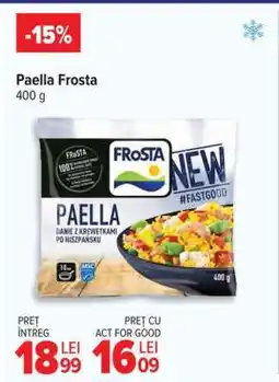 Carrefour Paella Frosta Ofertă