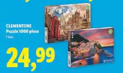 Lidl CLEMENTONI Puzzle 1000 piese Ofertă