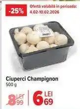 Carrefour Ciuperci Champignon Ofertă