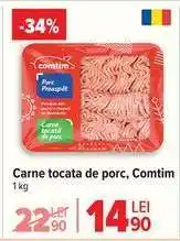 Carrefour Carne tocată de porc, Comtim Ofertă