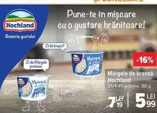 Carrefour Mărgele de brânză Hochland Ofertă