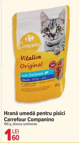 Carrefour Hrana umedă pentru pisici Carrefour Companino Ofertă