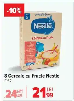 Carrefour 8 Cereale cu fructe, Nestle Ofertă
