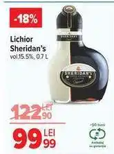 Carrefour Lichior Sheridan’s Ofertă