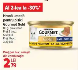 Carrefour Hrană umedă pentru pisici Gourmet Gold Ofertă