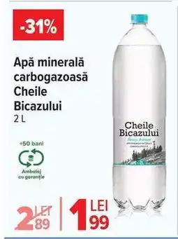 Carrefour Apă minerală carbogazoasă Cheile Bicazului Ofertă