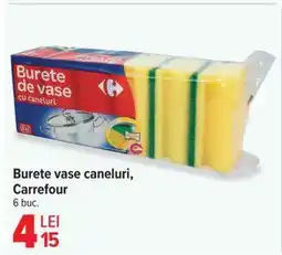 Carrefour Burete vase caneluri Carrefour Ofertă