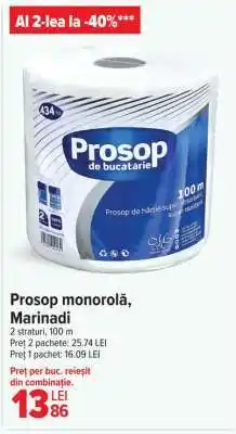 Carrefour Prosop monorolă, Marinadi Ofertă