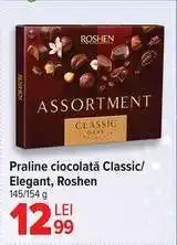 Carrefour Praline ciocolată Classic/Elegant, Roshen Ofertă