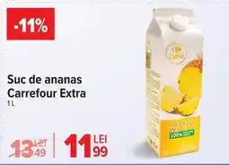 Carrefour Suc de ananas Carrefour Extra Ofertă