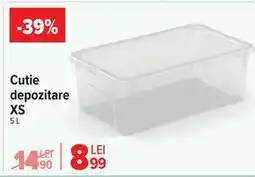 Carrefour Cutie depozitare XS 5L Ofertă