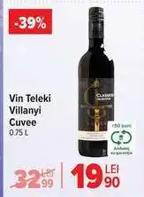 Carrefour Vin Teleki Villanyi Cuvee Ofertă
