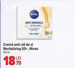 Carrefour Cremă anti-rid de zi Revitalizing 55+, Nivea Ofertă