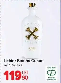 Carrefour Lichior Bumbu Cream Ofertă