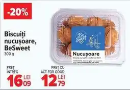 Carrefour Biscuiți nucușoare, Besweet Ofertă