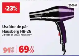 Carrefour Uscător de păr Hausberg HB-26 Ofertă