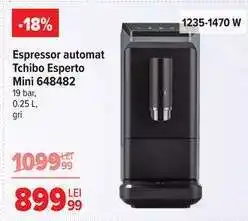 Carrefour Espressor automat Tchibo Esperto Mini 648482 Ofertă