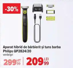Carrefour Aparat hibrid de bărbierit și tuns barba Philips QP2824/20 Ofertă