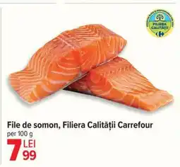 Carrefour File de somon, Filiera Calității Carrefour Ofertă