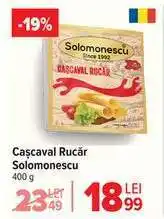 Carrefour Cașcaval Rucăr Solomonescu Ofertă