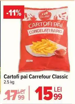Carrefour Cartofi pai Carrefour Classic Ofertă