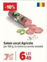 Carrefour Salam uscat, Agricola Ofertă