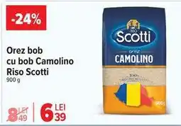 Carrefour Orez bob cu bob Camolino Riso Scotti Ofertă