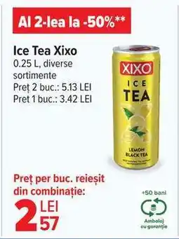 Carrefour Ice tea Xixo Ofertă