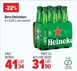 Carrefour Bere Heineken Ofertă