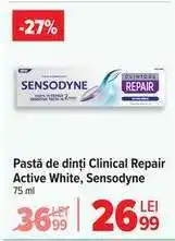 Carrefour Pastă de dinți Clinical Repair Active White, Sensodyne Ofertă