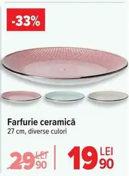 Carrefour Farfurie ceramică Ofertă