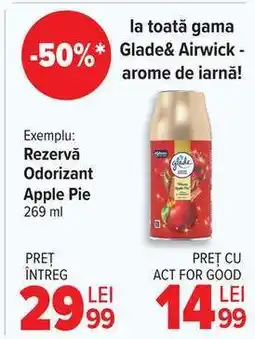 Carrefour Rezervă Odorizant Apple Pie 269 ml Ofertă
